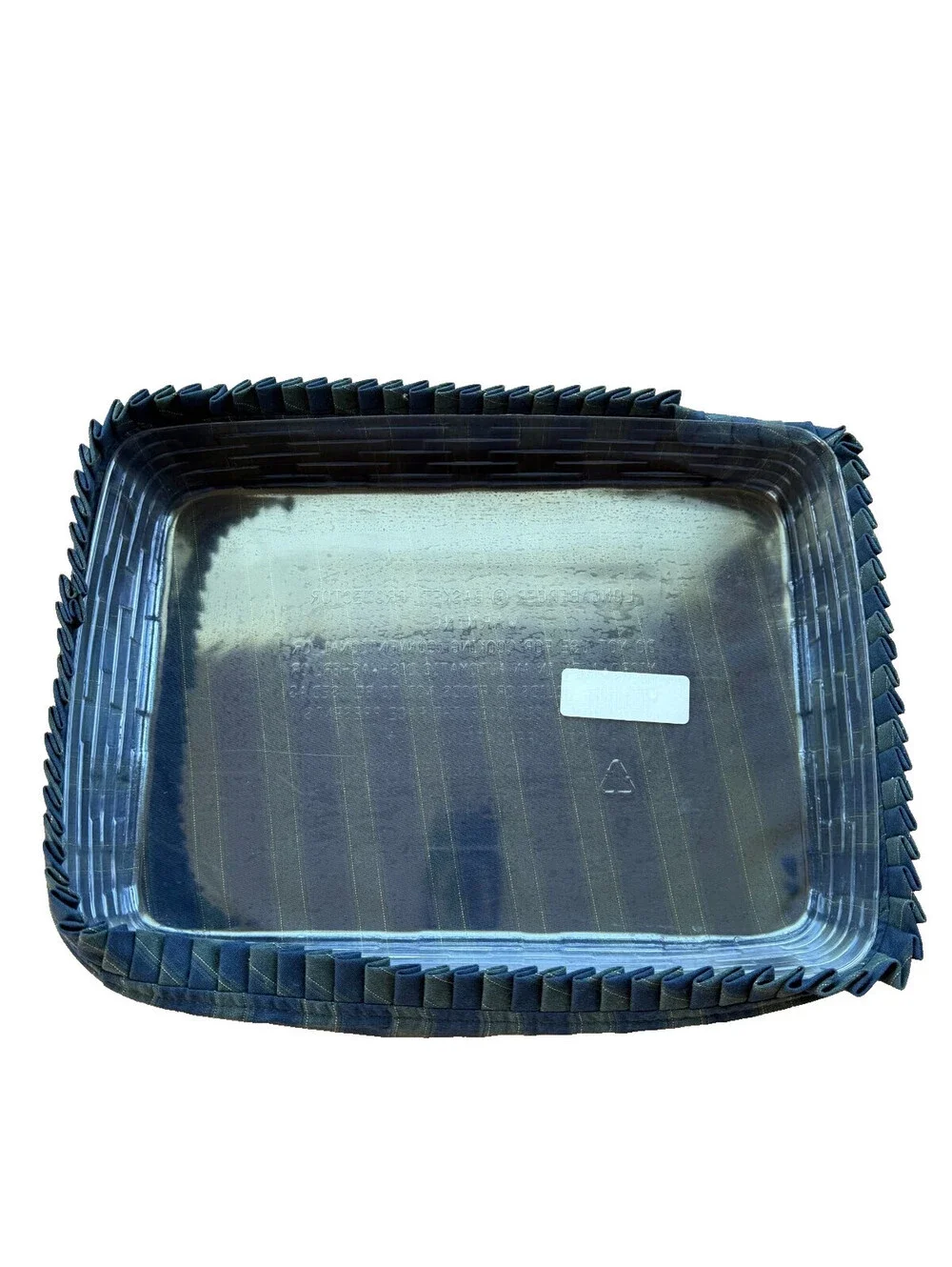 Longaberger Small Serving Tray Basket Clear Plastic Protector #42269 & Liner